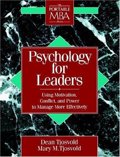 Cover of Psychology for leaders by Dean Tjosvold