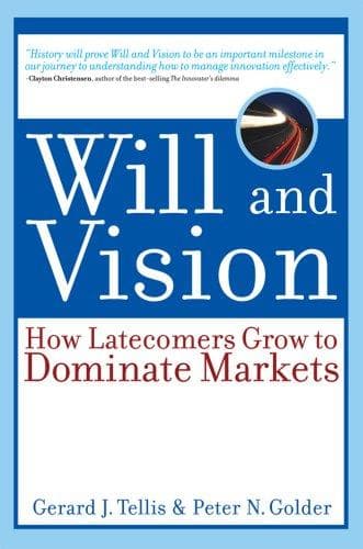 Cover of Will & vision by Gerard J. Tellis