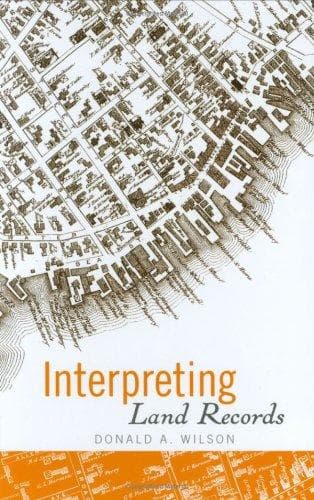 Cover of Interpreting land records by Wilson, Donald A
