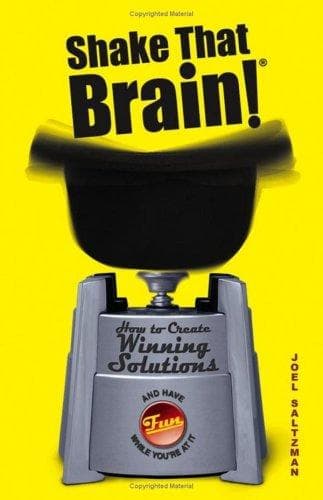Cover of Shake that brain by Joel Saltzman