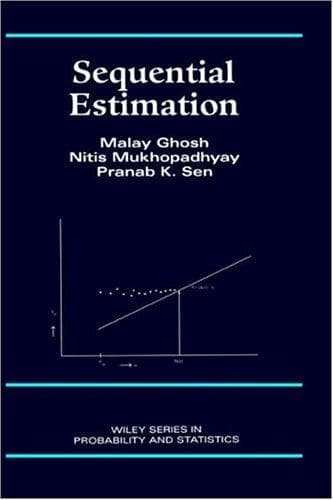 Cover of Sequential estimation by Malay Ghosh