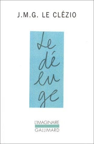 Cover of Le déluge by J. M. G. Le Clézio