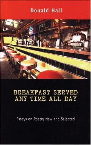 Cover of Breakfast served any time all day by Donald Hall