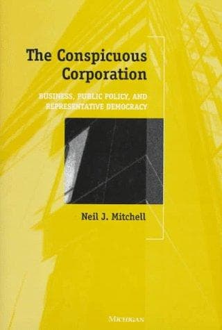 Cover of The conspicuous corporation by Neil J. Mitchell