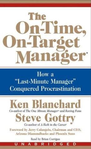 Cover of The On-Time, On-Target Manager by Ken Blanchard