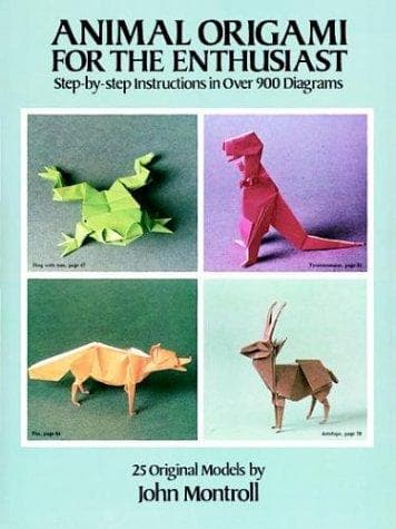 Cover of Animal Origami for the Enthusiast by John Montroll