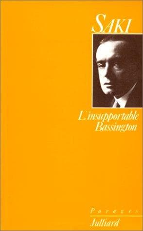 Cover of The Unbearable Bassington by Saki