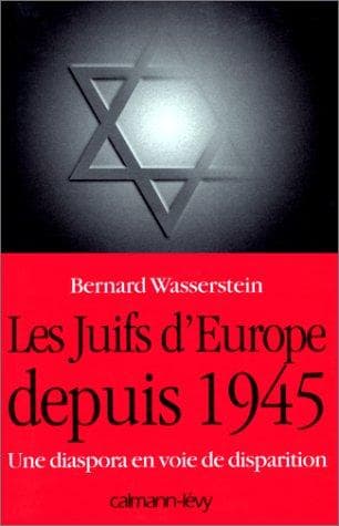 Cover of Les Juifs d'Europe depuis 1945 by Bernard Wasserstein