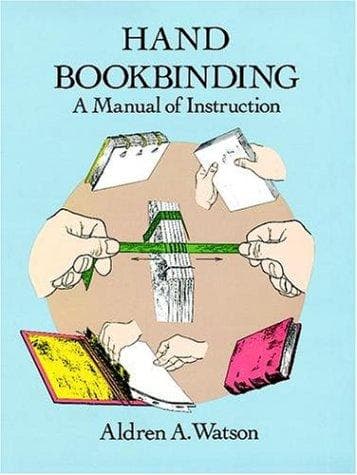 Cover of Hand Bookbinding by Aldren Auld Watson