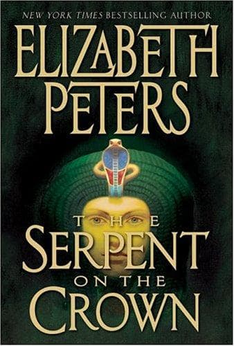 Cover of The serpent on the crown by Elizabeth Peters