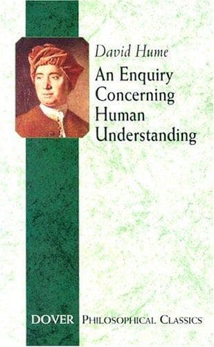 Cover of Philosophical essays concerning human understanding by David Hume