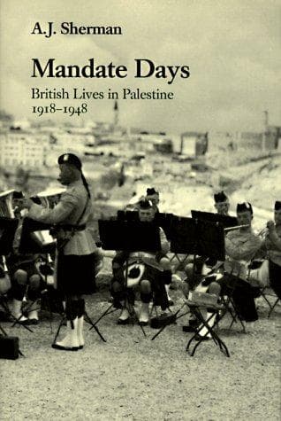 Cover of Mandate days by A. J. Sherman