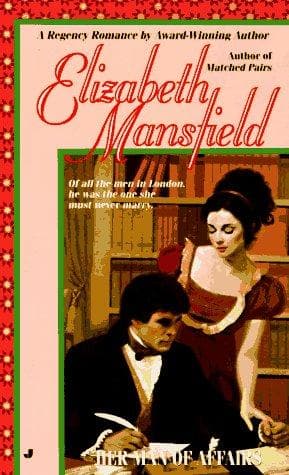 Cover of Her Man of Affairs by Elizabeth Mansfield