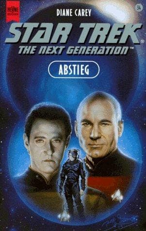 Cover of Star Trek The Next Generation - Descent by Diane Carey