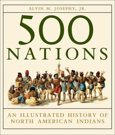 Cover of 500 nations by Alvin M. Josephy