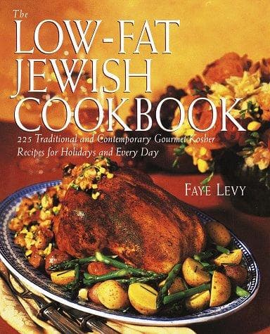 Cover of Low-fat Jewish cookbook by Faye Levy