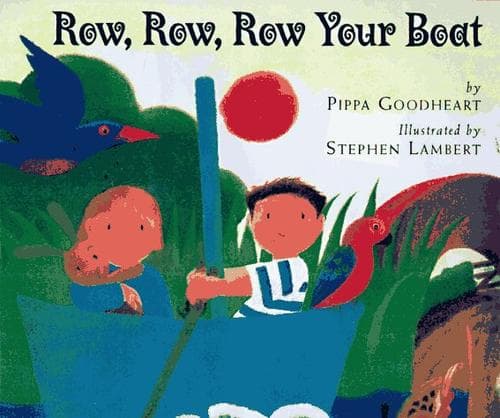 Cover of Row, row, row your boat by Pippa Goodhart