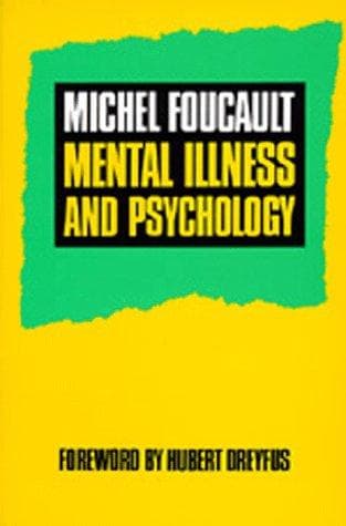 Cover of Maladie mentale et psychologie by Michel Foucault