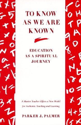 Cover of To know as we are known by Parker J. Palmer