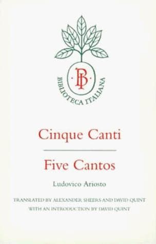Cover of Cinque canti by Lodovico Ariosto
