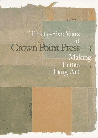 Cover of Thirty-five years at Crown Point Press by Karin Breuer