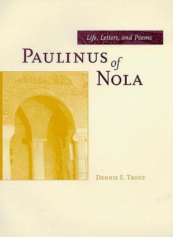 Cover of Paulinus of Nola by Dennis E. Trout