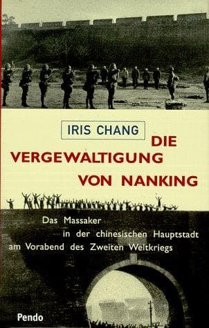 Cover of Die Vergewaltigung von Nanking by Iris Chang