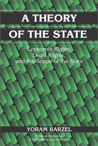 Cover of A Theory of the State by Yoram Barzel