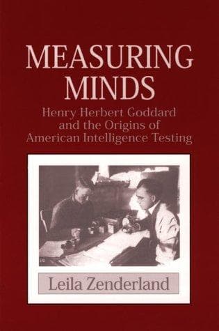 Cover of Measuring minds by Leila Zenderland