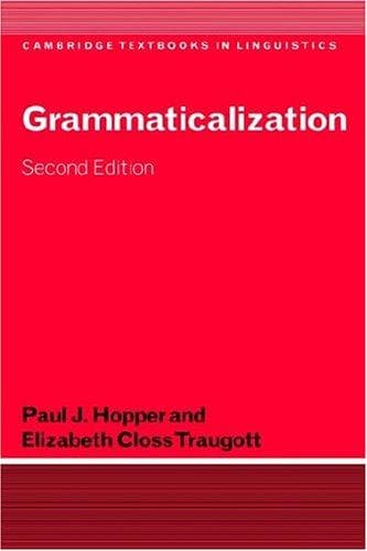 Cover of Grammaticalization by Paul J. Hopper