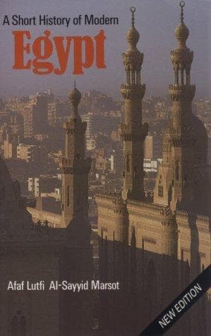 Cover of A short history of modern Egypt by Afaf Lutfi Sayyid-Marsot