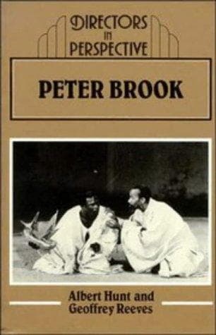 Cover of Peter Brook by Albert Hunt