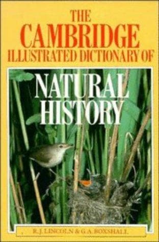 Cover of The Cambridge illustrated dictionary of natural history by Roger J. Lincoln