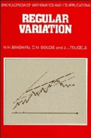 Cover of Regular variation by N. H. Bingham