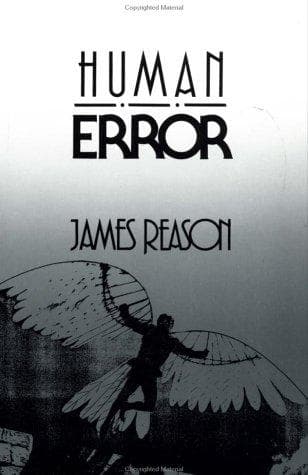 Cover of Human error by J. T. Reason