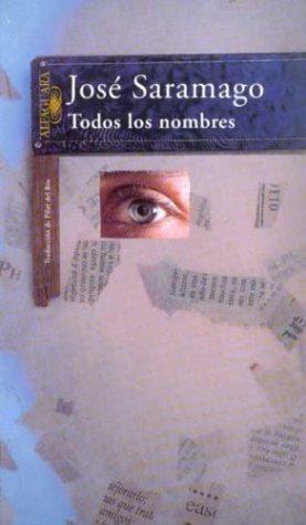 Cover of Todos os nomes by José Saramago