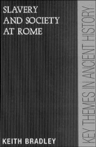 Cover of Slavery and society at Rome by K. R. Bradley