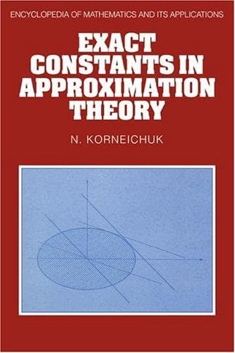 Cover of Exact constants in approximation theory by Nikolaĭ Pavlovich Korneĭchuk