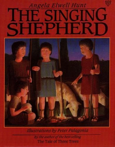 Cover of The singing shepherd by Angela Elwell Hunt
