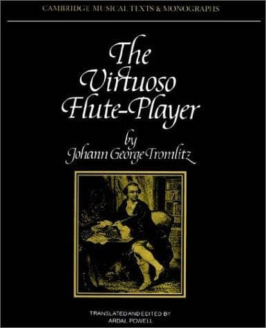 Cover of The virtuoso flute-player by Johann George Tromlitz