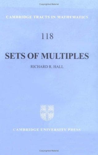 Cover of Sets of multiples by R. R. Hall