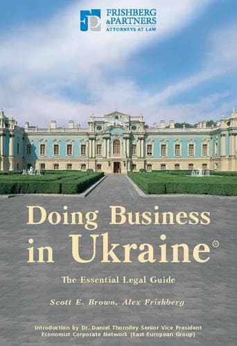 Cover of Doing Business in Ukraine by Alex Frishberg