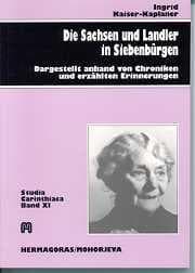 Cover of Die Sachsen und Landler in Siebenbürgen by Ingrid Kaiser-Kaplaner