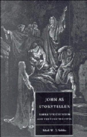 Cover of John as storyteller by Mark W. G. Stibbe