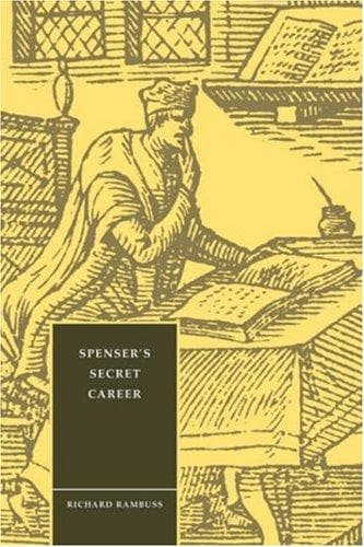 Cover of Spenser's secret career by Richard Rambuss