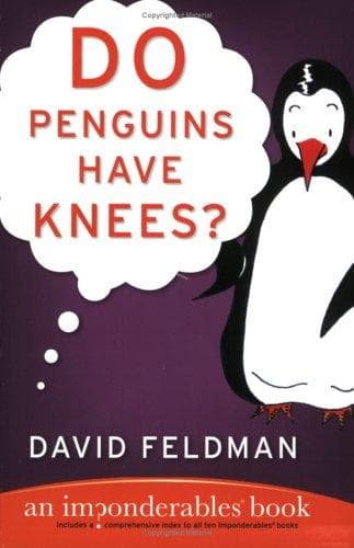 Cover of Do penguins have knees? by Feldman, David