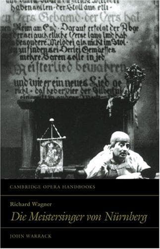 Cover of Richard Wagner, Die Meistersinger von Nürnberg by John Hamilton Warrack