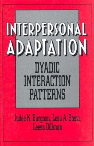 Cover of Interpersonal adaptation by Judee K. Burgoon