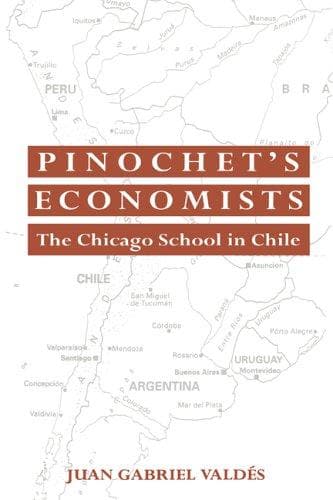 Cover of Pinochet's economists by Juan Gabriel Valdés
