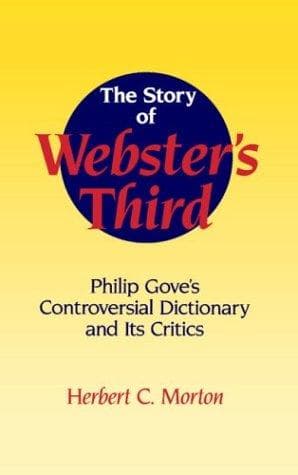 Cover of The story of Webster's third by Herbert Charles Morton